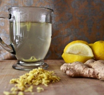 ginger lemon water