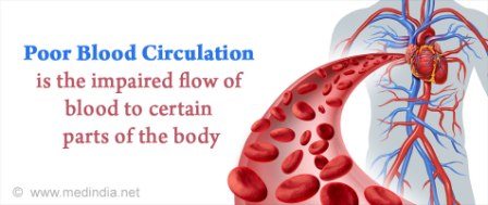 poor blood circulation