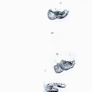 air bubbles in water