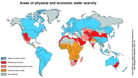 world water scarcity